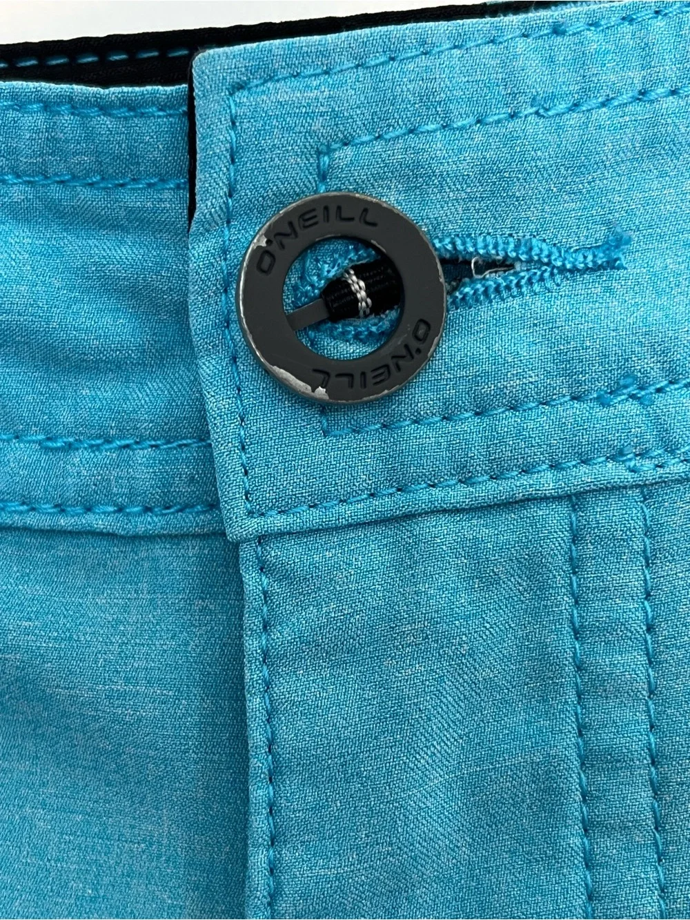 O'Neill Hybrid Shorts Mens 30 Teal Aqua Blue Boardshorts Amphibious Quick Dry
